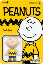 Super7 - Peanuts - ReAction Figures Wv7 - Charlie Brown [New Toy] Action Figur