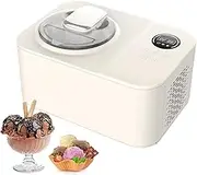 Home Ice Cream Machine, 1.2l Large Capacity (5-12 Servings/Time), Three-Speed Function Optional, Lcd Display, Adjustable Production Time, Fully Automatic Ice Cream Machine, for Home Use