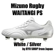 Mizuno Rugby Shoes WAITANGI PS R1GA230003 White / Silver