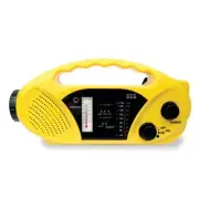 Stansport Emergency Radio/Flashlight Hand Crank/Solar/Battery