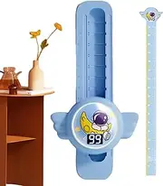 LeoLeoyy Touch High Jump for Kids - High Jumping Toy Adjustable Height - Interactive Broadcast Fun Vertical Lighting Growth Chart for Indoor Exercise, Training, Home (Blue)
