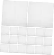 OKUMEYR 100pcs White Square Anti-static Lint- Industrial Wipes 12 Cm for Electronics Absorbent Cleaning Paper for Oil and Liquid,