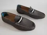 Stacy Adams Driving Loafer Men Size 9M/ Leather Gray