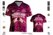 (XL) (AP61) State of Origin - Maroons Indigenous Jersey AP61 HANDS QLD (Size: XL)