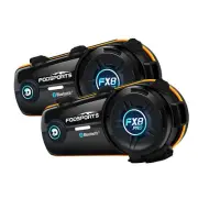 2X Fodsports FX8 PRO Motorcycle Helmet Intercom Motorbikes Bluetooth 5 Headset