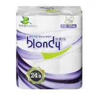 在飛比找Coupang 酷澎優惠-blondy 水溶性三層捲筒衛生紙