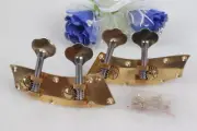 One set 4 String cello Parts Cello Conjoined Peg Brass Top grade durable