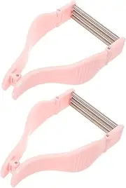 VICASKY 2Pcs Manual Facial Hair Remover Efficient Epilator for Women for Lip Hair and Cheeks Easy to Use and Travel Friendly Durable Design