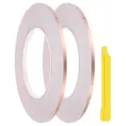 Stained Glass Kit, Hand Foiler for Stained Glass 2/9" x 164Ft, Yellow Tools