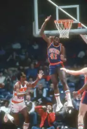 Terry Tyler of the Detroit Pistons 1981 Basketball Photo 2
