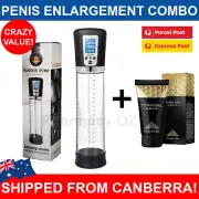 Mens Bigger Size Penis Digital Pump & Titan Gel Mens Penile Enhancement Cream