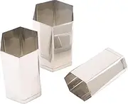 Kanda 075067 18-8 Stainless Steel Vegetable Cutter, Set of 3 Sizes, Turtle Shell, Commercial Use