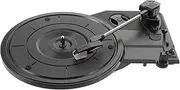 Generic Large Retro Turntable Movement with Built in Speakers Record Player for Authentic Sound for Home Decor and Music Enthusiasts Easy to Use and Durable Design