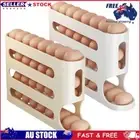 4 Layers Refrigerator Egg Storage Box Large Capacity for Refrigerator Storage #A