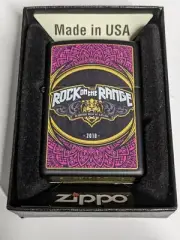 ZIPPO 2018 ROCK ON THE RANGE ALICE IN CHAINS CONCERT LIGHTER SEALED IN BOX #5