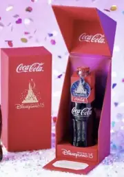 Coca Cola BOTTLE Hong Kong Disneyland 15TH Anniversary LTD 3000 Disney