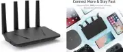 Enrutador WiFi 6 GL-AX1800 (Flint): enrutador inalámbrico de banda dual Gigabit.