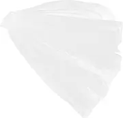 [VALICLUD] Breathable Single Layer Wedding Veil with Rhinestone Comb for Brides Elegant Design