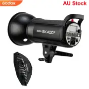 Godox SK400II 2.4G 400W Studio Flash Strobe Head + 95cm Grid Softbox