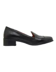 [Sandler] Sable Flat Shoes in Black Leather