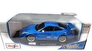 Maisto Porsche 911 GT3 RS 4.0 Blue 1/18 Car Model by Bburago