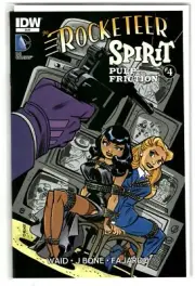 IDW & DC Comics The Rocketeer vs The Spirit Pulp Fiction #4 VF/NM