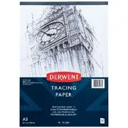 Derwent A3 90gsm Tracing Paper Pad 50 Sheets