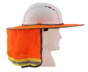 Hard Hat Sun Brim Neck Shield Sun Protection Visible Mesh