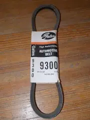 NOS Gates Automotive Belt Made In USA 72-75 Dodge 66-88 Chevrolet GMC Mazda 9300