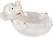 DONFAMDS Ceramic Seasoning Bowl Multi Function Condiment Plate Decorative Pickle Serving Dish for Home Restaurant and Practical