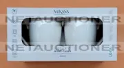 New Mikasa Loria White Bone China Coffee/Tea/Cocoa Mugs Set of 4 - High Quality