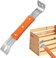 Cileznw Flat Pry Bar - Multifunctional Nail Puller | Stainless Steel Pry Bar for Woodworking Automotive Roofing Demolition