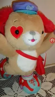 Hallmark Valentine Delivery Rollerskating Postal Pup Puppy Sound Motion NEW TAGS