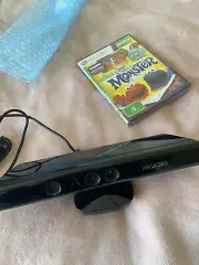 XBOX 360 Kinect Sensor Bar + Game Bundle - Sesame Street Once Upon A Monster