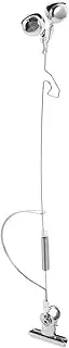 TOGEVAL Stainless Steel Bell Alarm Fishing Bite Alarms Alarm Bells for Fishing Dual Alert Bells Fishing Pole Bells Clamp on Fishing Bite Bell Fishing Pole Alarm Bell Sea Fishing Tackle