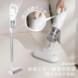 【JWAY】無線三合一塵蹣吸塵器 愛上吸塵(JY-SV01M)