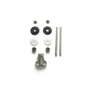 Loo With A View 3 Piece Toilet Seat Fixing Set