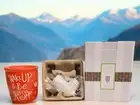 Scentsy Fall Mini Wax Warmer Plug In Night Light Wake Up and Be Awesome