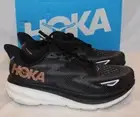 NIB Hoka One Women's Clifton 9 Running Sneakers BRGL BLACK ROSE GOLD SZ 8.5 WIDE