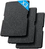 Set of 3 Dryer Filter Washing Dryer for Beko Grundig Blomberg Elektra Bregenz Heat Pump Dryer 240 x 155 x 10 mm 2964840100 Dryer Filter Sponge Dryer Replacement Parts Filter Accessories Sponge Filter