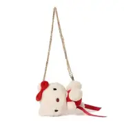 Sanrio HELLO KITTY BEAMS COUTURE Purse Plush Doll Pochette Shoulder Bag New