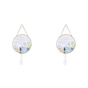 2PK Splosh Paw Prints Glass/Metal Suncatcher Hanging Home/Window Decor 12x26cm
