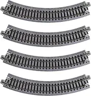 [Kato] USA Model Train Products UNITRACK Compact Tracks (4-Piece), 183mm/(7") Radius/45-Degree