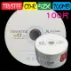 TRUSTEE 100片 特A級LOGO白金CD-R 52X / 700MB / 80MIN 空白燒錄光碟片