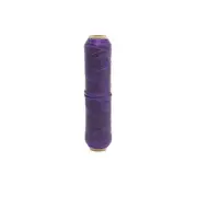 Purple Heavy Duty Wax Sinew Waxed Leather Cord Craft Bead Thread Sewing Supplies