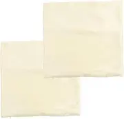 EXQUIMEUBLE 2Pcs Square Throw Pillow Covers Premium Satin Decorative Pillow Protector for Home Sofa and Couch Silky Soft Feel Reduces Facial Wrinkles and Creases