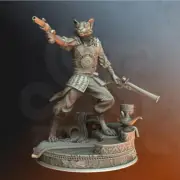 Tabaxi Gunslinger Miniature | Gunfighter Tabaxi Dnd Mini | By DM Stash