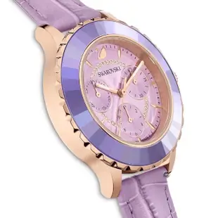 【SWAROVSKI 施華洛世奇】Octea Lux Chrono手錶 母親節(5632263)