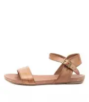 New Django & Juliette Jinnit Lrg Tan Leather Womens Shoes Casual