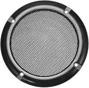 XYWHPGV Speaker Grill Cover 4 Inch 124mm Mesh Decorative Circle Subwoofer Guard Protector Black(7b202 64577 7e937 c4272 5ff46 0c443